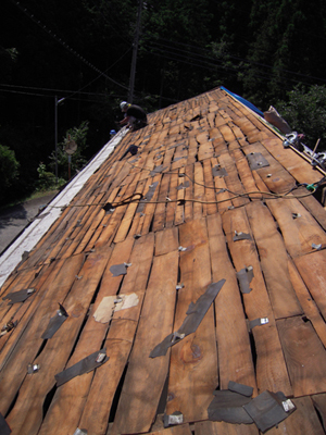 屋根の補修/屋根全体の修繕/解体